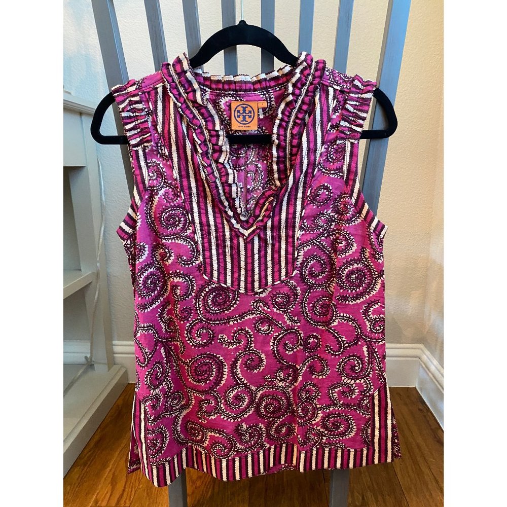 Tory Burch Tank Work Top Size 4